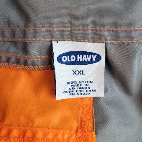 Old Navy Swim Trunks Men's XXL Gray Multi Color Beach Swimming Vacation Cruise - Picture 3 of 10